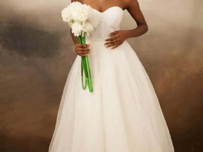 Tube Lace White Wedding Dress