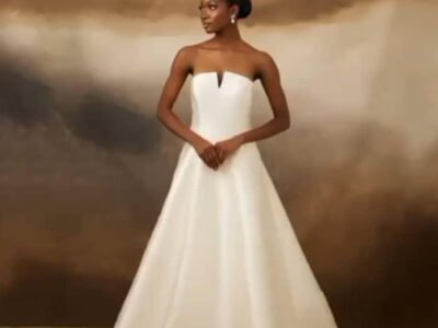 Tube Lace White Wedding Dress