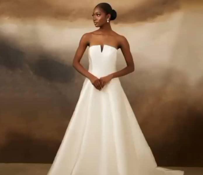 Tube Lace White Wedding Dress