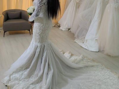 Lace White Wedding Dress