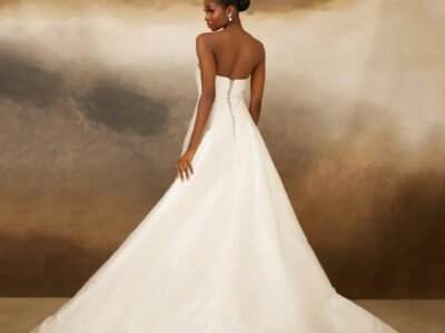 Tube Lace White Wedding Dress