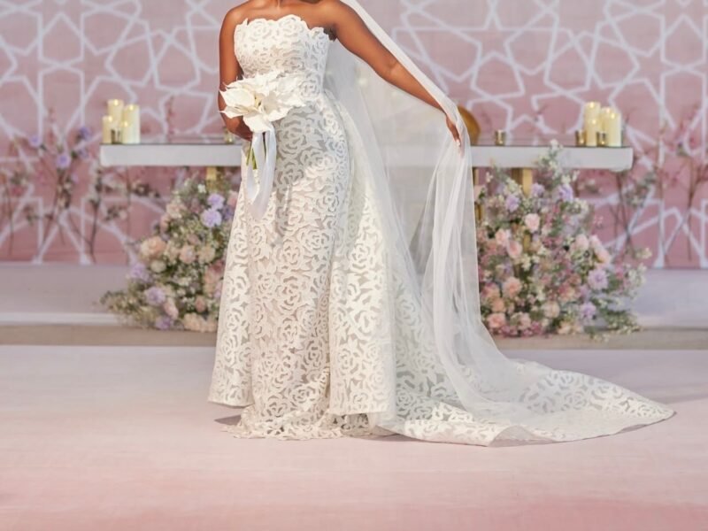 White Wedding Lace Dress