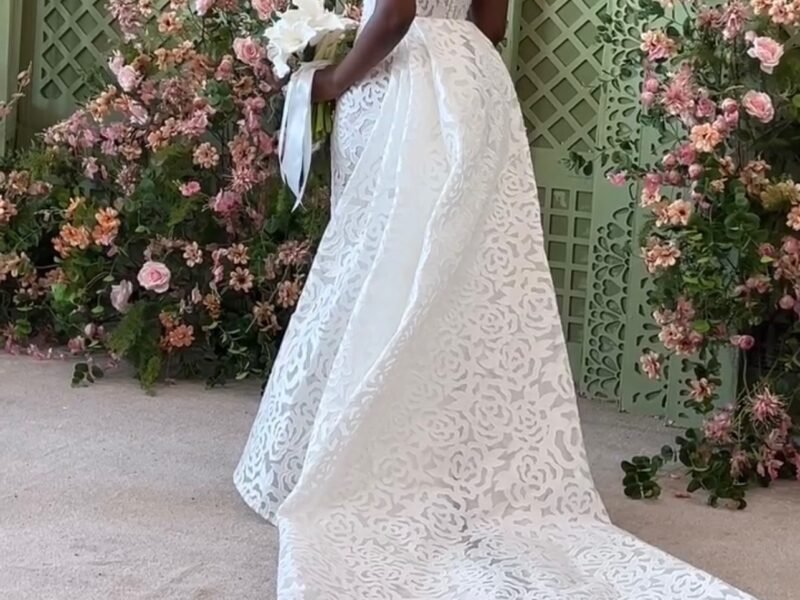 White Wedding Lace Dress