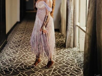 Fringe Reception wedding outfit